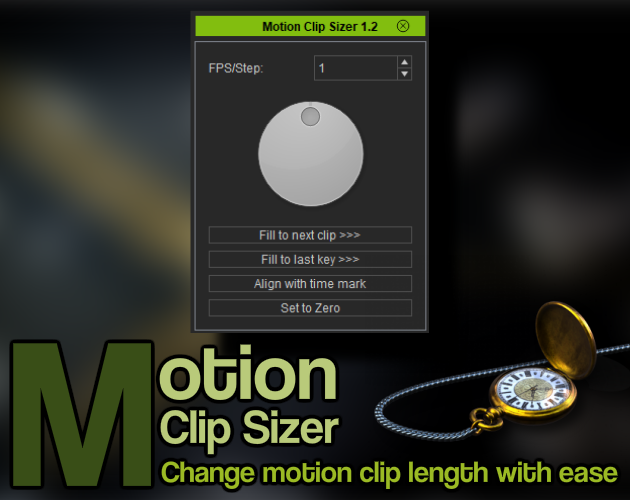Games like Motion Clip Sizer (iClone7-8 Plugin)