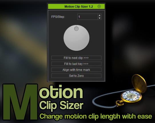 Motion Clip Sizer (iClone7-8 Plugin) Image