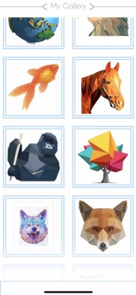 POLY BRAIN PUZZLE ART 3D Image