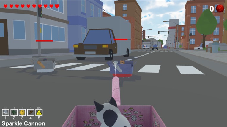Purrfect Tanks - The Yarnpocalypse screenshot