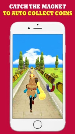 Subway Girl Runner 3D Image