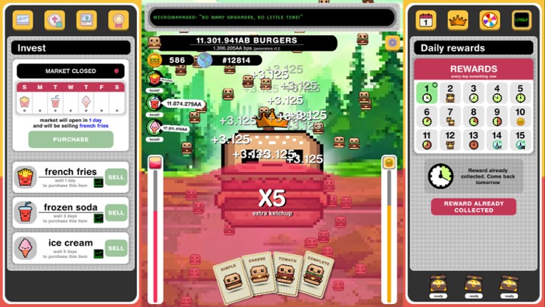 Super Burger Clicker screenshot