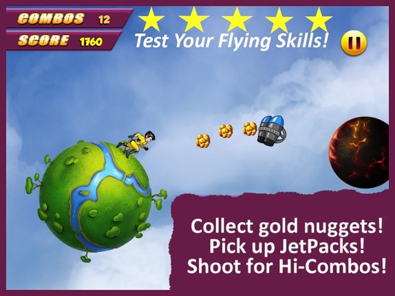 Super Hero Action Man - Best Fun Adventure Race to the Planets Game screenshot