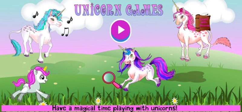 Unicorn Games for Kids FULL Image