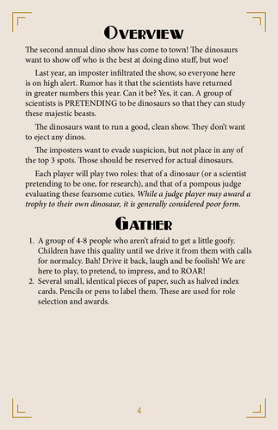 We are all dinos at the dino show screenshot