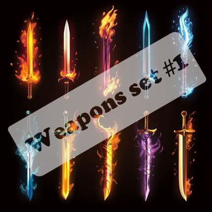 82 vector weapon icons Game Cover