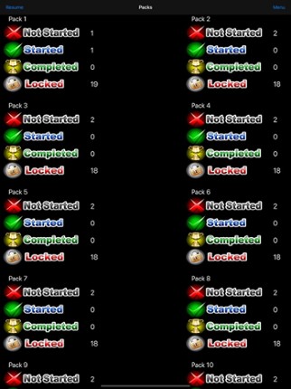 Cryptic Crossword screenshot