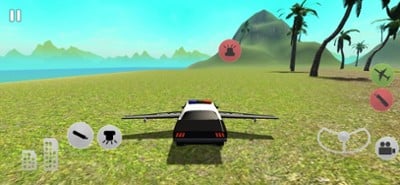 Flying Police Car Driving Sim Image