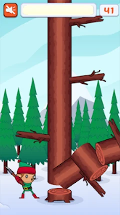 Lumberjack Santa Claus Image