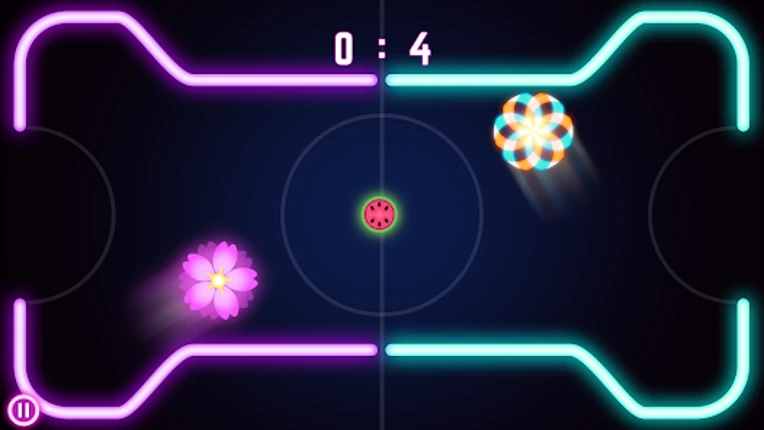 Neon Hockey Image