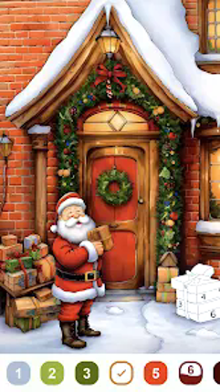 Christmas Color -Painting Book screenshot