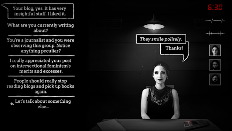 Interrogation: Deceived screenshot