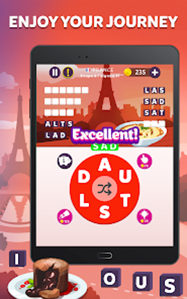 Wordelicious - Fun Word Puzzle screenshot