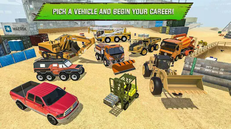 Construction Site Truck Driver screenshot