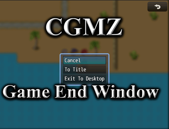 [CGMZ] Game End Window for RPG Maker MZ Image