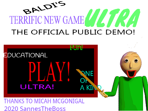 Games like Baldi's Terrific New Game ULTRA