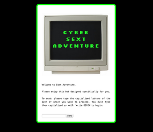 Cyber Sext Adventure screenshot