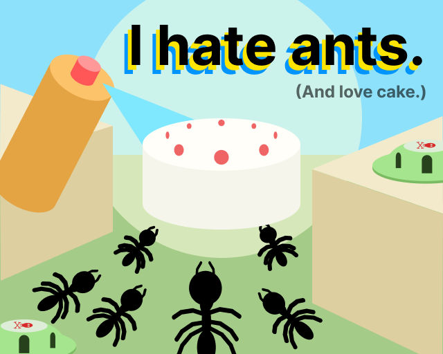 Games like I hate ants.