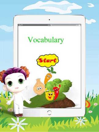 Learn English Vocabulary Vegetable:Learning Education Games For Kids Beginner Image