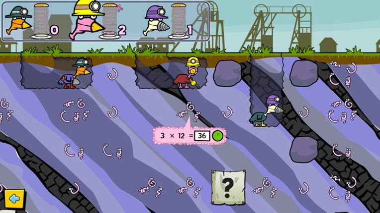 Miner Birds - Times Tables screenshot