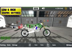 Motorbike Drag racing 3D Image