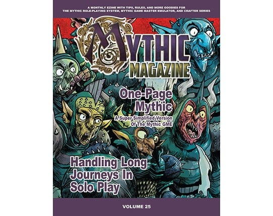 Mythic Magazine Volume 25 Game Cover