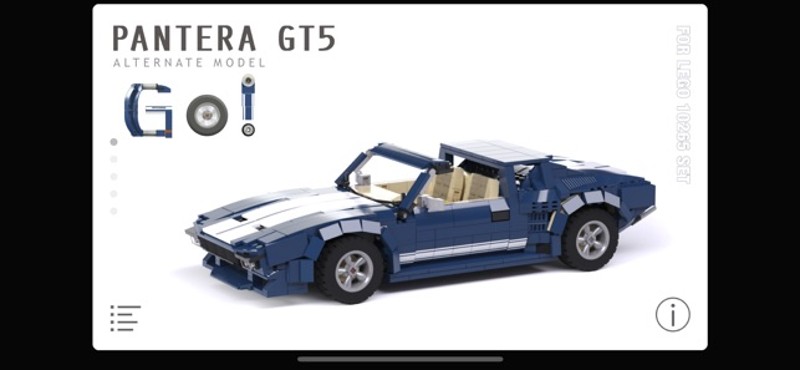 Pantera GT5 for LEGO 10265 Set screenshot