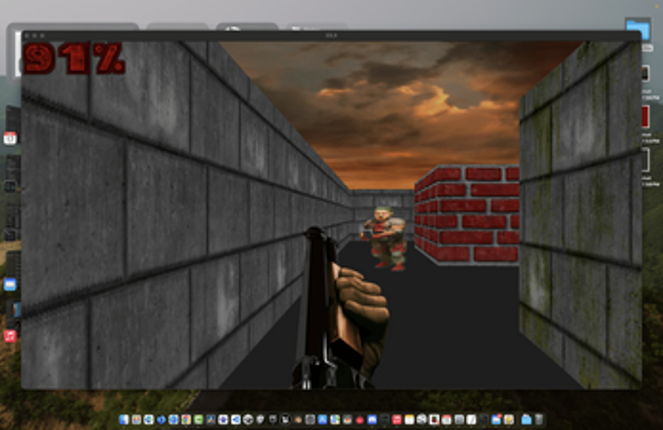 Python Doom Game Image