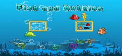 Toddler Puzzle: Fish &amp; Bubbles Image