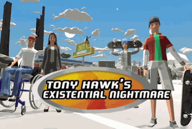 Tony Hawk's Existential Nightmare Game Cover