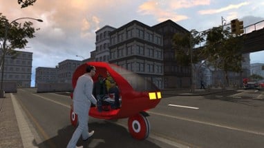 Velotaxi: cycle rickshaw simulator Image