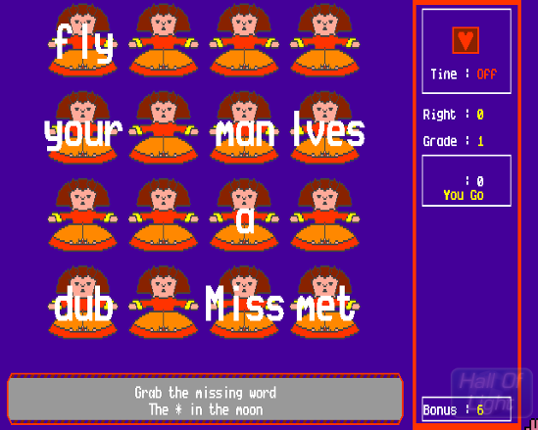 10 out of 10: English screenshot