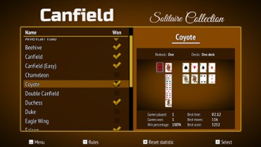 Canfield Solitaire Collection Image