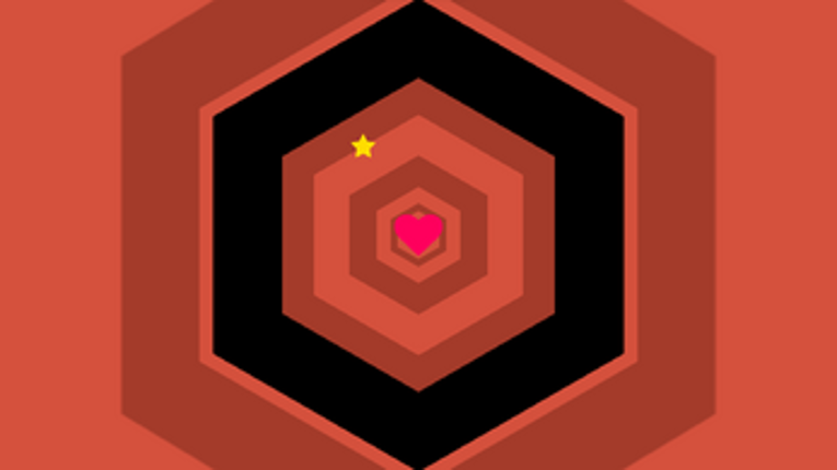 Collapsing Hexagon screenshot