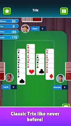 Trix King of Hearts Card Game Image