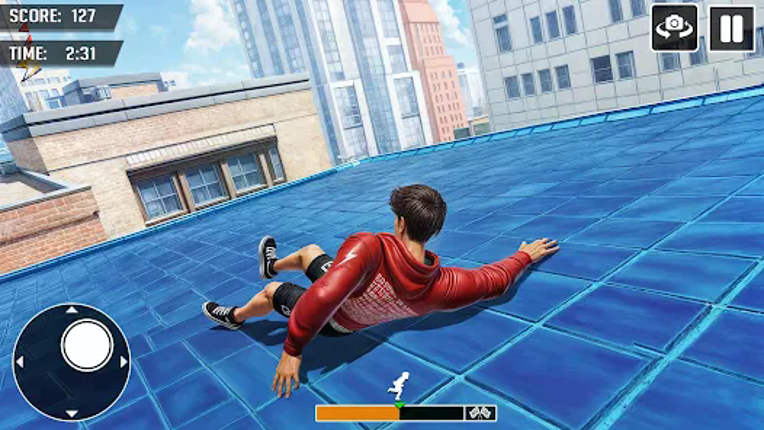 Going Up Parkour Only Rooftop Image