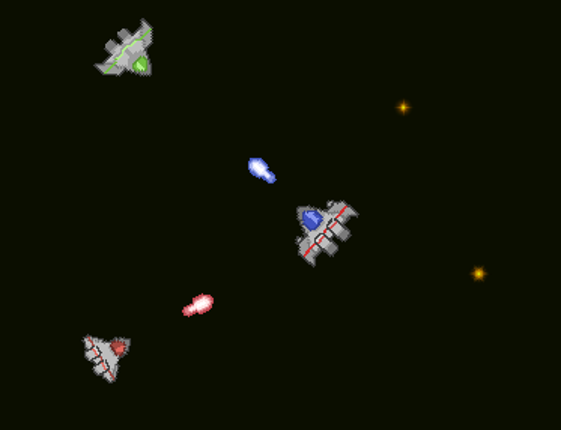 2D Space Shooter Game Cover