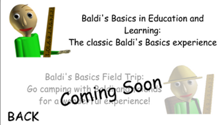 Baldi's Basics in Education and Learning Wii U Image