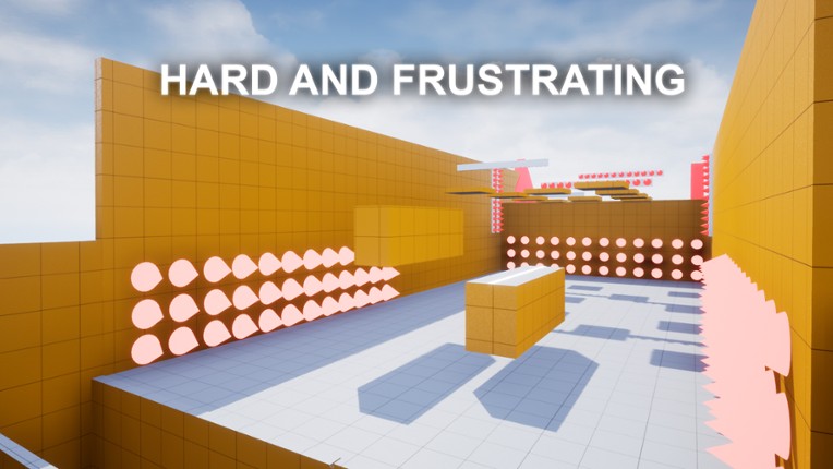 Hard and Frustrating FPV parkour game Image