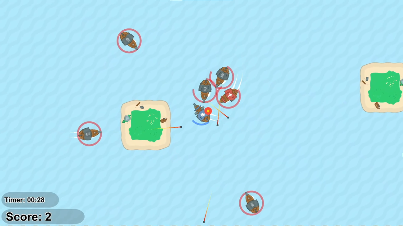 Games like Pirate Battle Ship 2D