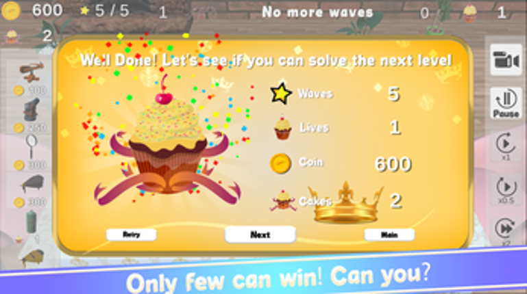 Sweets Tower Defense screenshot