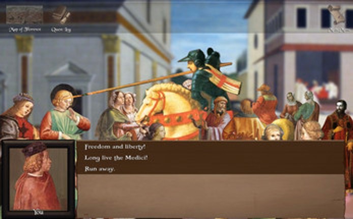 The Pazzi Conspiracy: An Educational Video Game screenshot