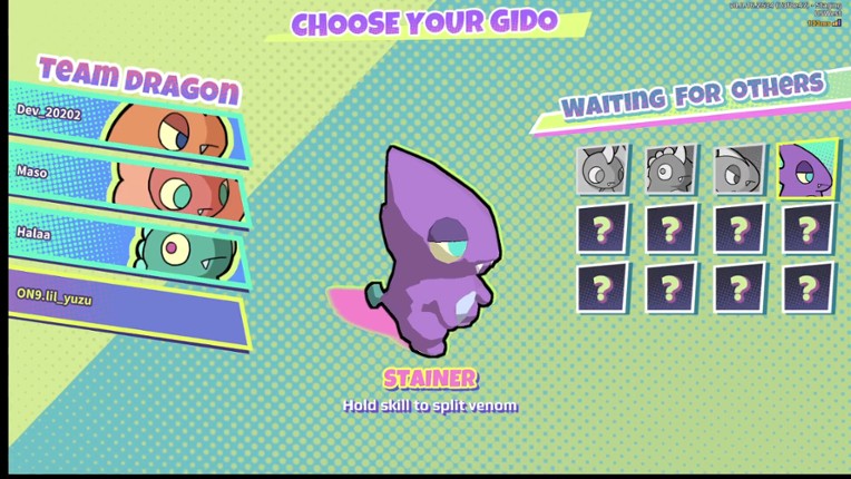 Gido Gido: Kaiju Battle Party screenshot