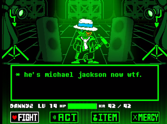 Green Sans Fight: a Totally Serious Battle screenshot