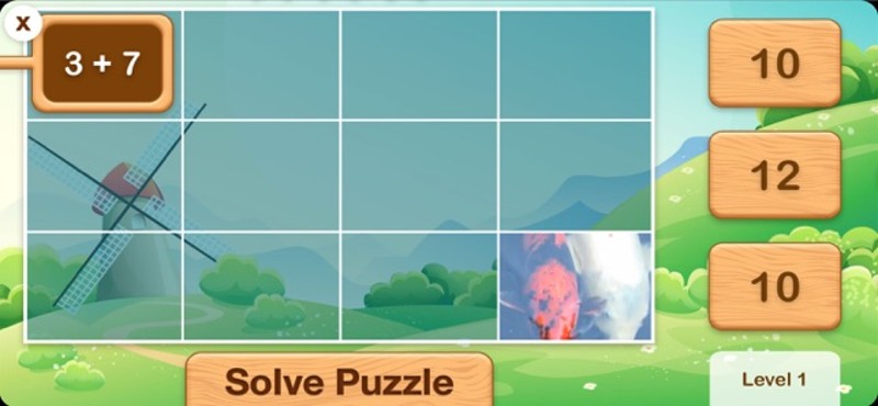 Hidden Video - Math Puzzles screenshot