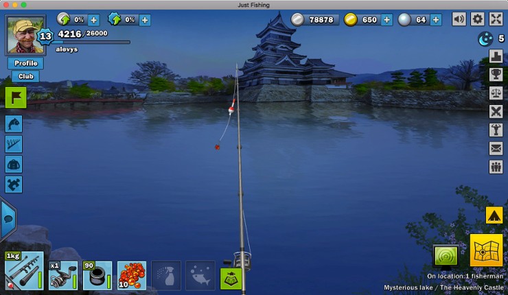 Just Fishing screenshot