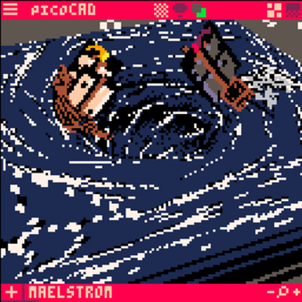 [picoCAD] Maelstrom screenshot