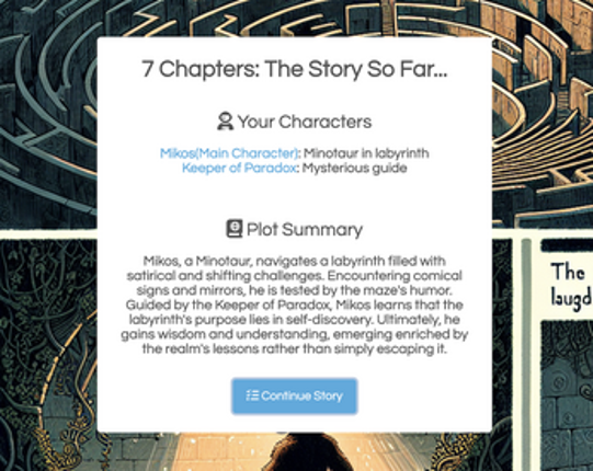 Pathfinder: AI Generated Adventure Game screenshot