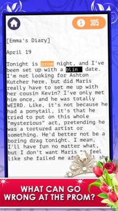 Prom Episode Choose Your Story - interactive high school love dating games for teen girl 2! screenshot