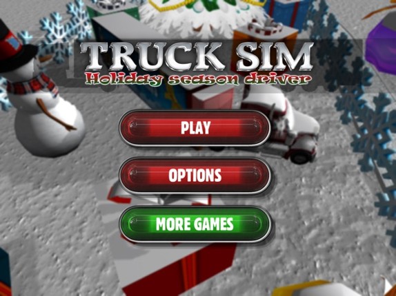 Truck Sim Xmas Edition: Holiday Lorry Driver screenshot